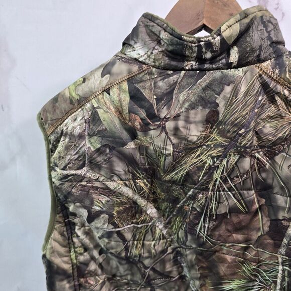 Mossy Oak Men Medium Camo Break Up Country Woodland Reversible Puffer Synthetic - Picture 8 of 12